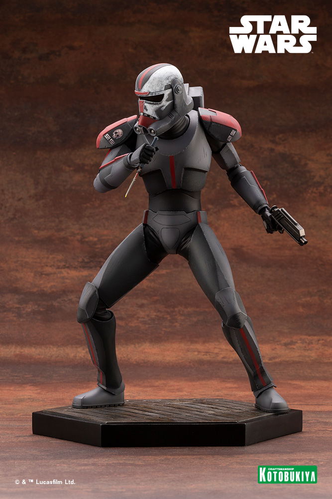 ARTFX ハンター THE BAD BATCH 29-TO0330-01 ARTFX Star Wars The Bad Batch 1/7 Scale Pre-Painted Figure: Hunter