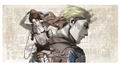 Attack On Titan Desk Mat Collection: Levi & Erwin thumbnail 1