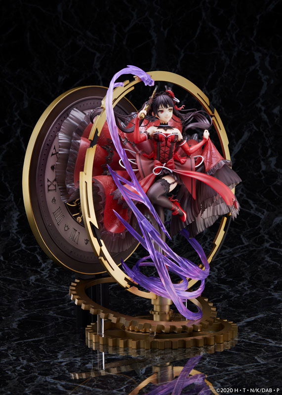 Date A Bullet 1/7 Scale Pre-Painted Figure: Kurumi Tokisaki Pigeon Blood Ruby Dress Ver. image 4
