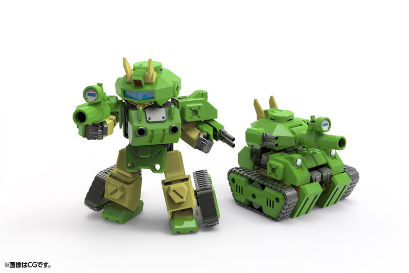 Evoroids Plastic Model Kit: EVV-GC1 G-Crawler image 4