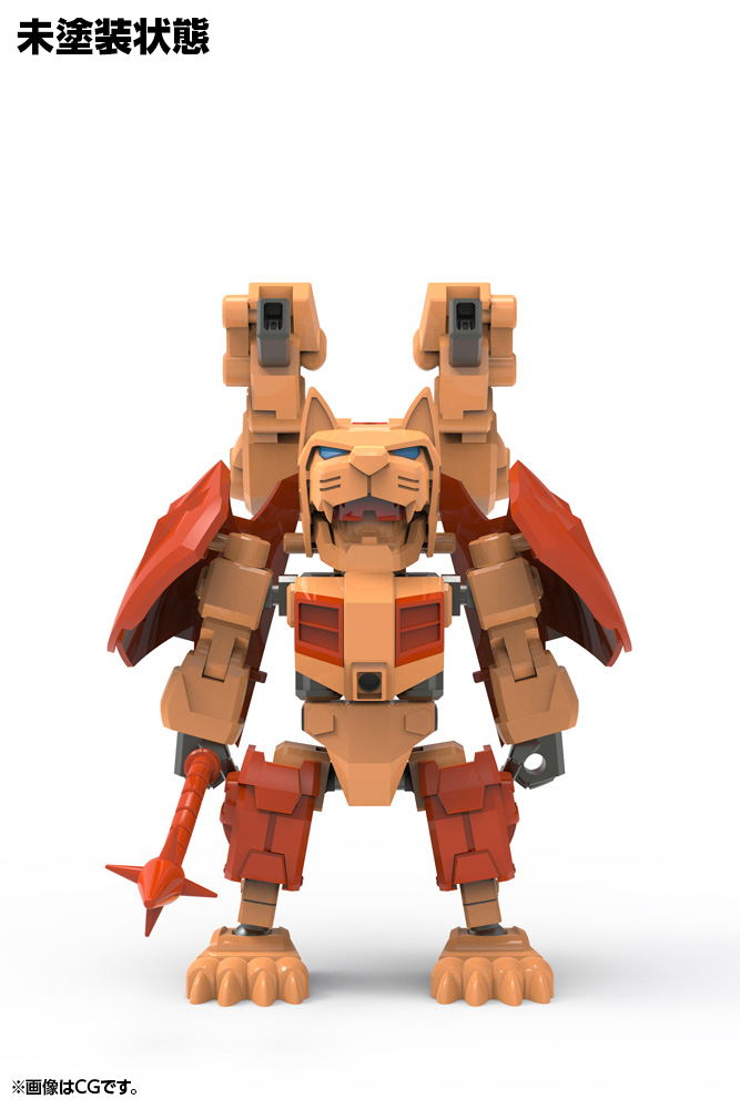Evoroids Plastic Model Kit: F-GAO-G1 Roaring Fang image 5