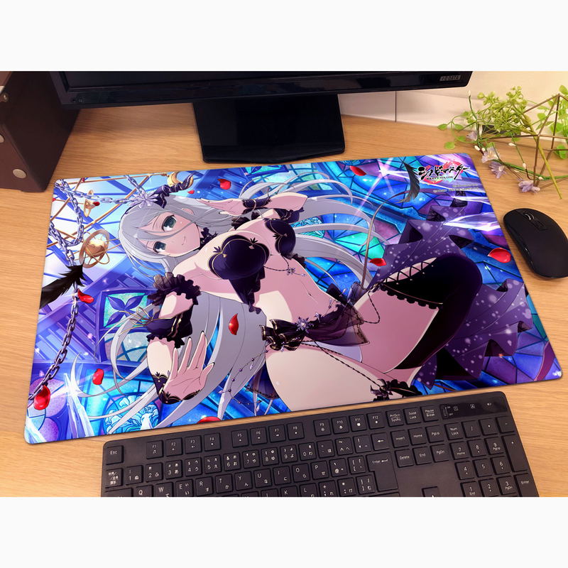 Shinobi Master Senran Kagura New Link Rubber Mat: Gekkou / Bakunyu Festival 2 image 2