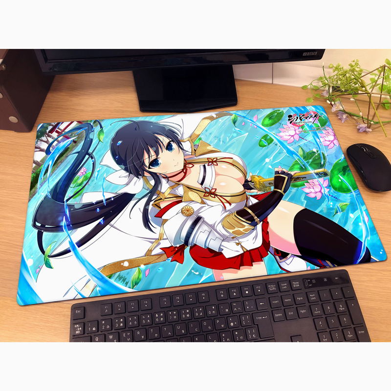 Shinobi Master Senran Kagura New Link Rubber Mat: Ikaruga / Bakunyu Festival 2 image 2