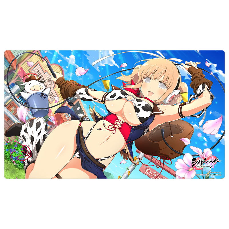 Shinobi Master Senran Kagura New Link Rubber Mat: Ushimaru / Bakunyu Festival image 1