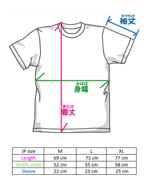Yuru Camp Shika Denno? T-shirt (M Size)_