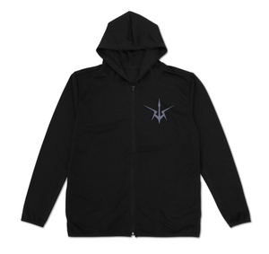 Code Geass: Lelouch Of The Rebellion - The Order Of The Black Knights Thin Dry Hoodie Black (S Size)_