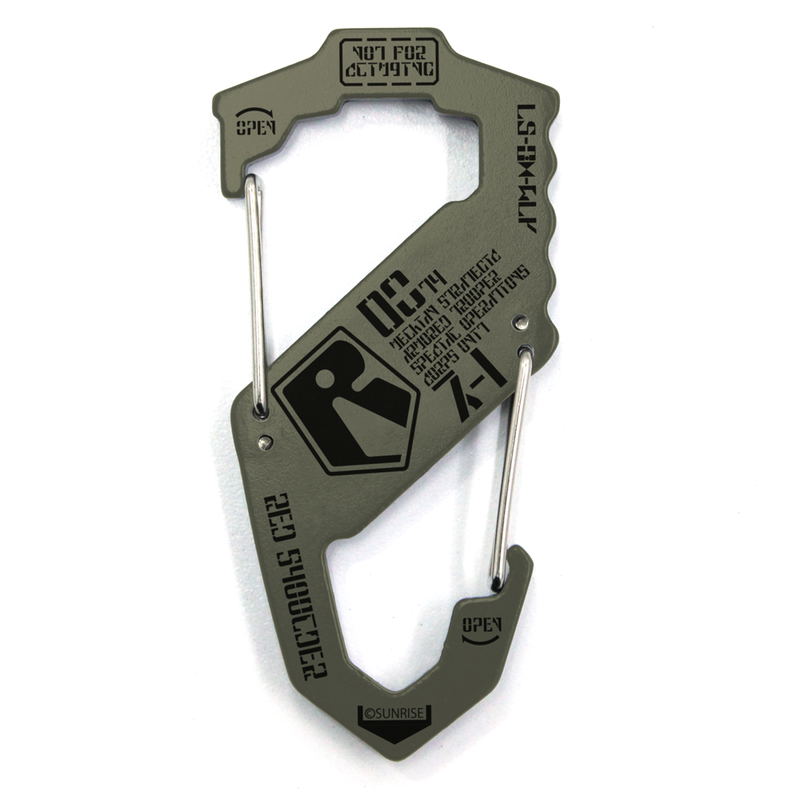 Armored Trooper Votoms Red Shoulder Carabiner S Type Moss image 1