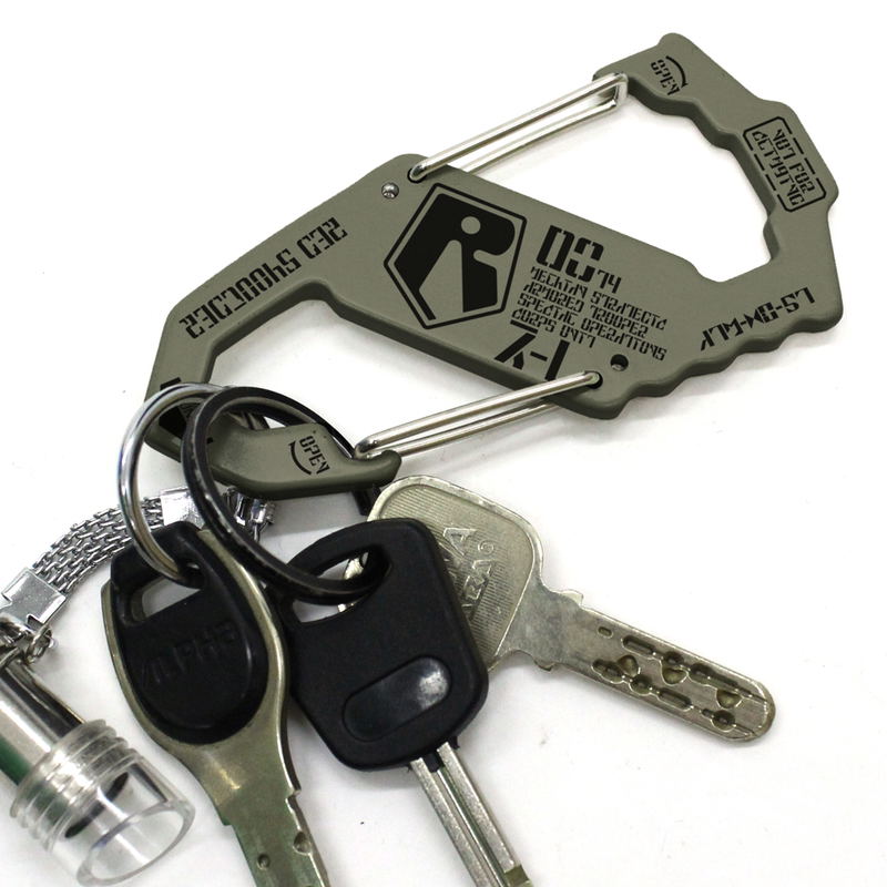 Armored Trooper Votoms Red Shoulder Carabiner S Type Moss image 2