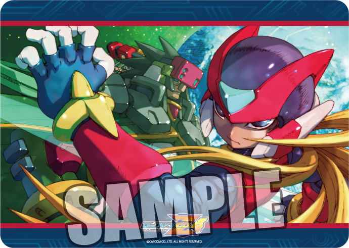 Character Rubber Mat Mega Man Zero 4: Zero & Kraft image 1