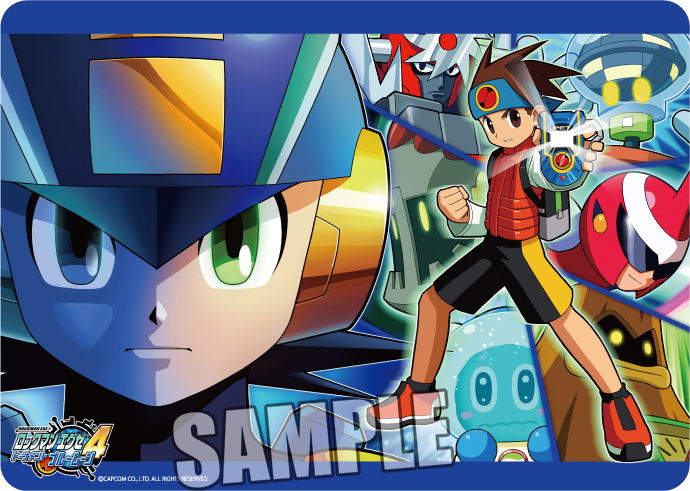 Character Rubber Mega Man Battle Network 4: Tournament Blue Moon image 1