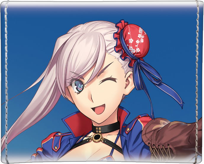Fate/Grand Order Synthetic Leather Deck Case: Berserker Miyamoto Musashi image 3