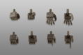 Frame Arms 1/100 Scale Plastic Model Kit: RF-9 Revenant Eye :RE2 thumbnail 12