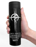 Mobile Suit Gundam: Hathaway's Flash Mafty Thermos Bottle Black thumbnail 3