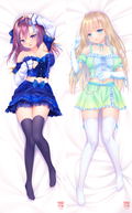 Yoiyometsuzura Koiki Na Idol Duo Dakimakura Cover: Separate Ver. thumbnail 1