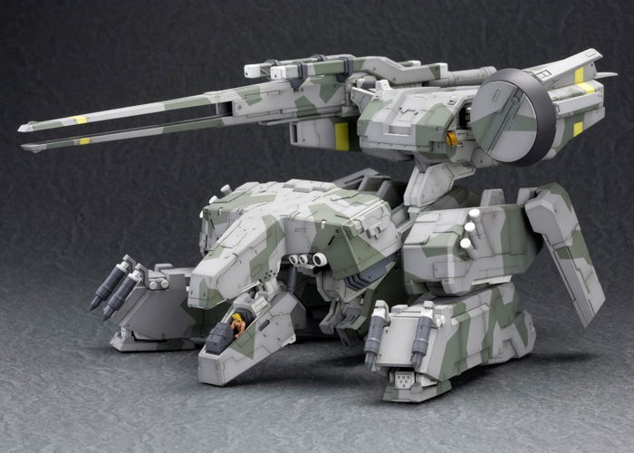 Metal Gear Solid 1/100 Scale Plastic Model Kit: Metal Gear Rex (Re-run) image 16