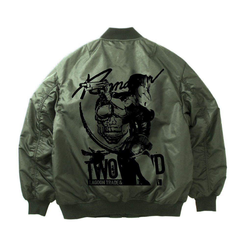 Black Lagoon - Revy MA-1 Jacket Moss (M Size)