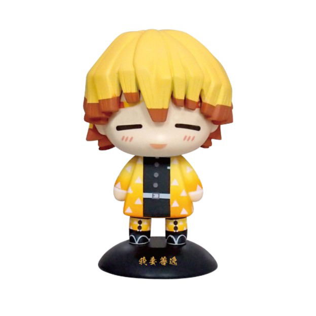 Demon Slayer Kimetsu no Yaiba Yurayura Head 06: Zenitsu Agatsuma (Deredere) (Re-run) image 1