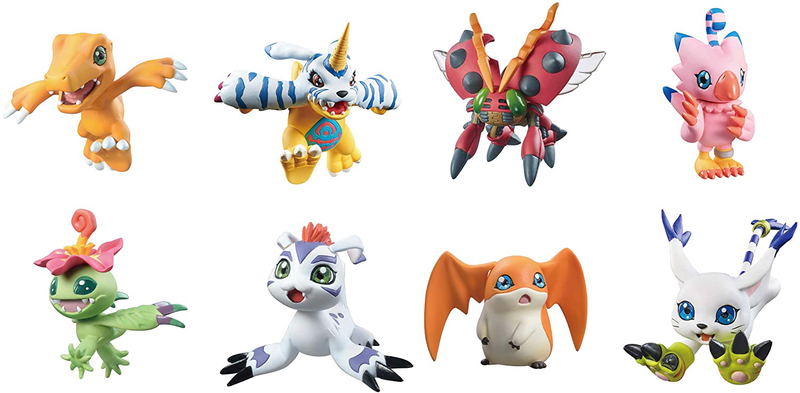 Digimon Adventure Digicolle! Mix (Set of 8 pieces) (Re-run) image 1