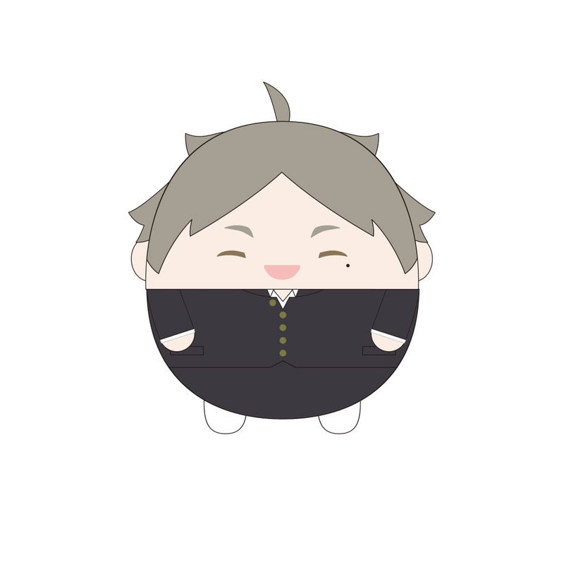 Haikyu Fuwakororin M Size 3: HQ-23 G Sugawara Koshi (School Uniform Ver.) image 1