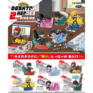 My Hero Academia DesQ Desktop Heroes 2nd Mission (Set of 6 Pieces)_