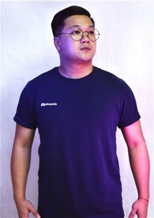 Playasia T-shirt Blue (S Size)