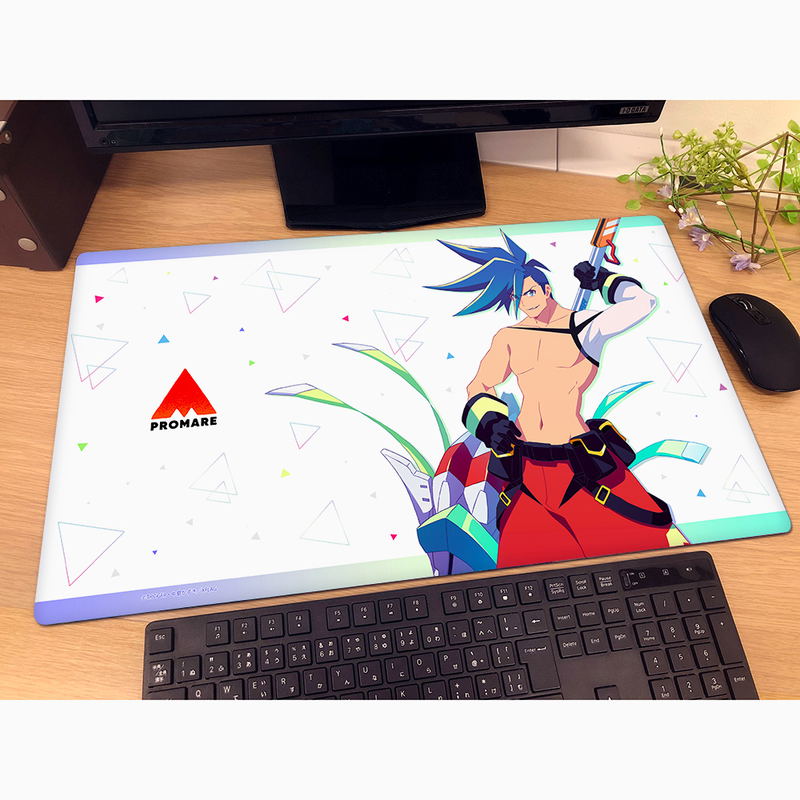 Promare Original Illustration Rubber Mat: Galo image 2