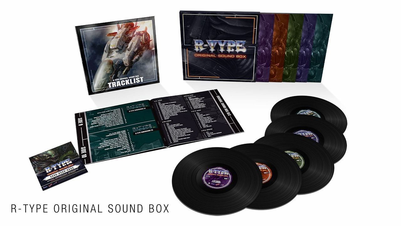 R-Type Original Sound Box [5 Disc Set] (12