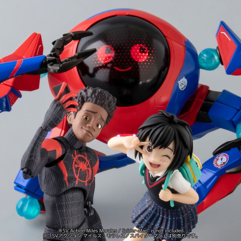 SV Action Spider-Man Into the Spider-Verse Action Figure: Peni Parker & SP//dr image 10