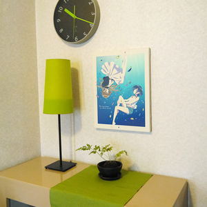 The Aquatope Of White Sand New Illustration - Kukuru And Fuuka Aquarium F6 Canvas Art_