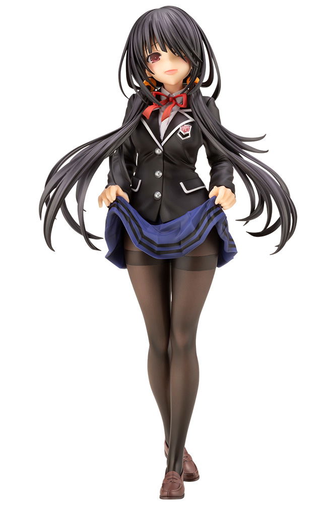 Date A Live IV 1/7 Scale Pre-Painted Figure: Kurumi Tokisaki School Uniform Ver. image 1