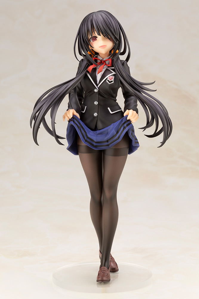 Date A Live IV 1/7 Scale Pre-Painted Figure: Kurumi Tokisaki School Uniform Ver. image 2