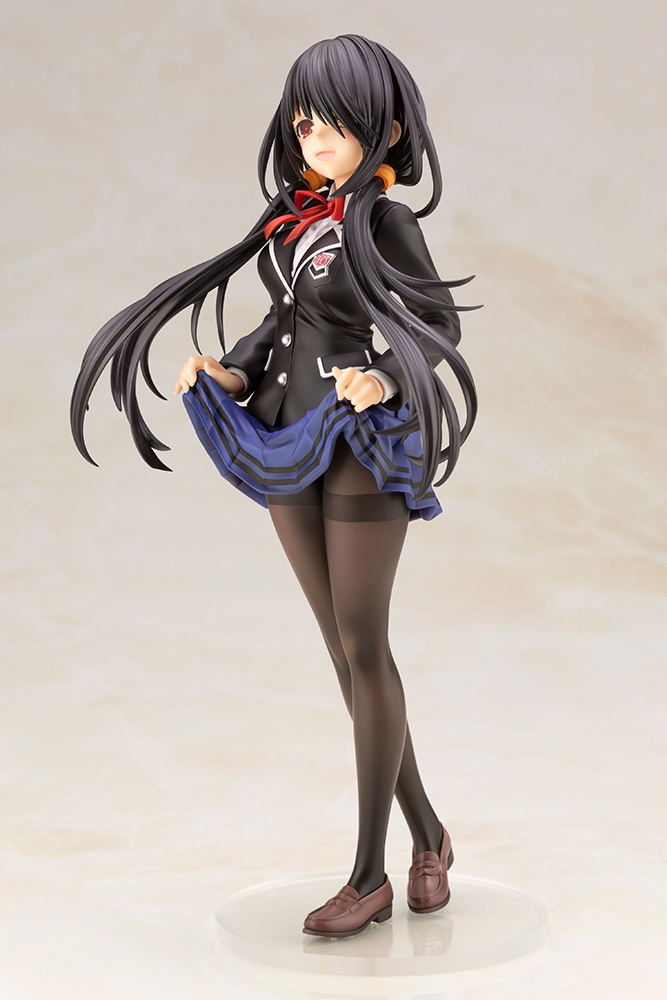 Date A Live IV 1/7 Scale Pre-Painted Figure: Kurumi Tokisaki School Uniform Ver. image 3