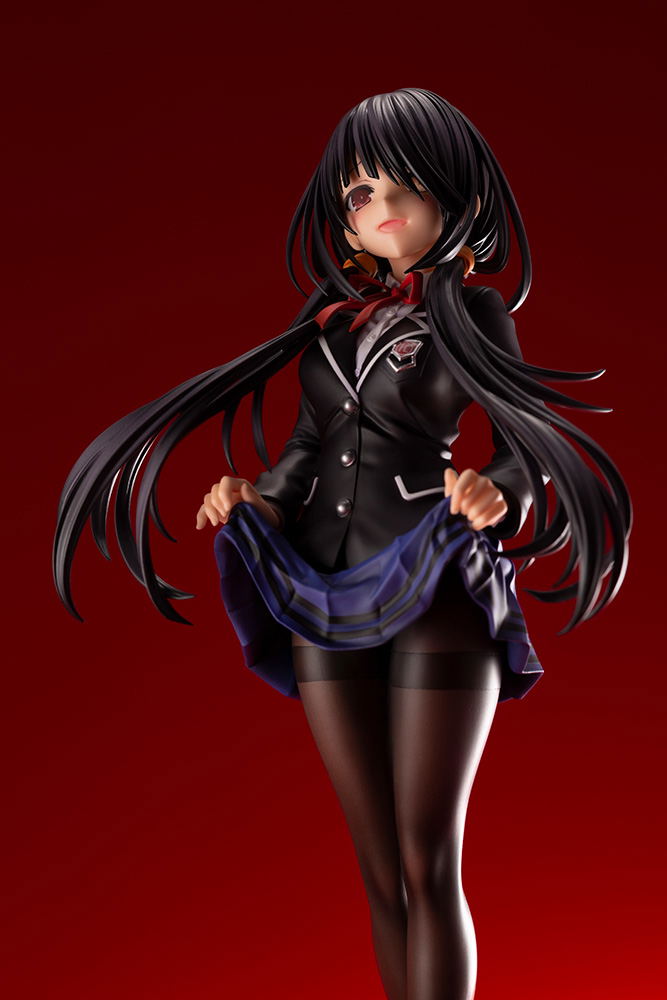 Date A Live IV 1/7 Scale Pre-Painted Figure: Kurumi Tokisaki School Uniform Ver. image 15