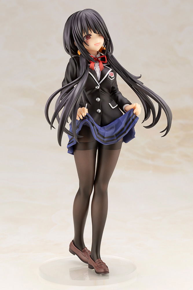 Date A Live IV 1/7 Scale Pre-Painted Figure: Kurumi Tokisaki School Uniform Ver. image 9