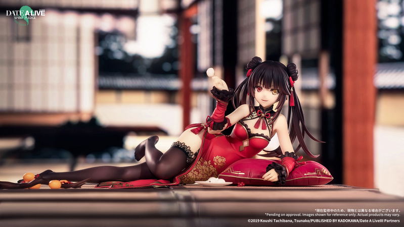 Date A Live Spirit Pledge 1/7 Scale Pre-Painted Figure: Kurumi Tokisaki New Year Mandarin Gown Ver. image 11