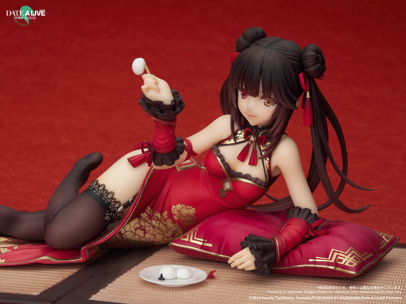 Date A Live Spirit Pledge 1/7 Scale Pre-Painted Figure: Kurumi Tokisaki New Year Mandarin Gown Ver. image 8