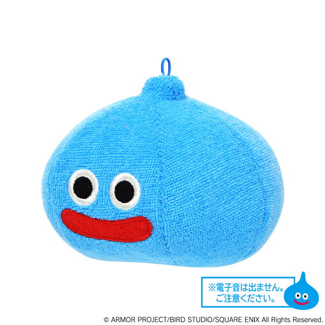 Dragon Quest Baby & Kids Slime Pipipi Pikii to Otogaderu Plush: Slime image 3