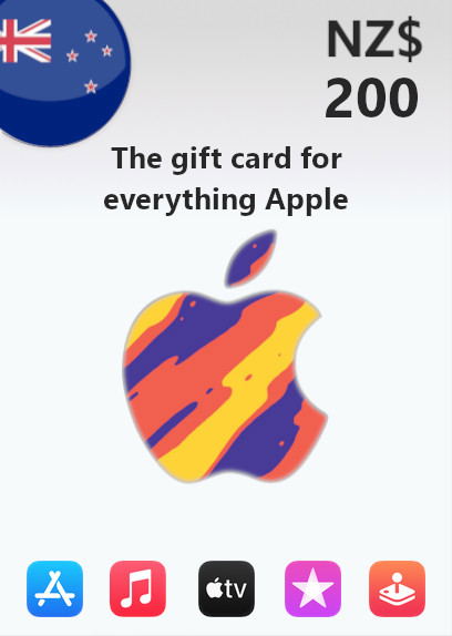 Apple Gift Card 200 NZD | New Zealand Account <span class="ext ext_digital">digital</span> image 1