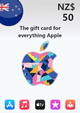 Apple Gift Card 50 NZD | New Zealand Account