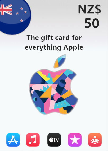 Apple Gift Card 50 NZD | New Zealand Account <span class="ext ext_digital">digital</span> image 1