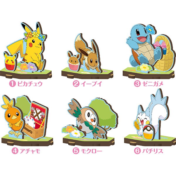 Pokemon MDF Toy Kit (Set of 6 Pieces) image 2