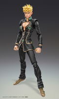 Super Action Statue JoJo's Bizarre Adventure Part 5 Golden Wind: Giorno Giovanna Ver. Black thumbnail 2