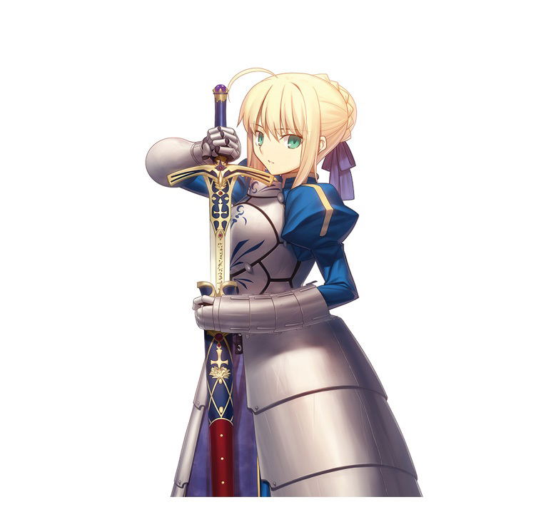 Fate/stay night Takashi Takeuchi Illustration B2 Tapestry: Saber