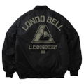 Mobile Suit Gundam Unicorn: Londo Bell MA-1 Jacket Black (L Size) thumbnail 1