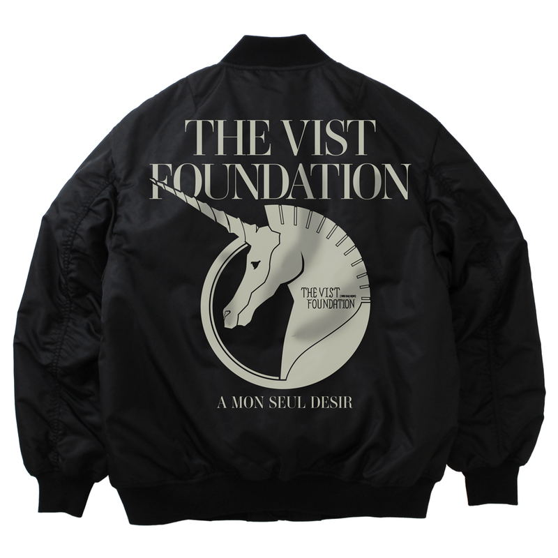 Mobile Suit Gundam Unicorn: Vist Foundation MA-1 Jacket Black (M Size) image 1