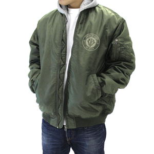 Mobile Suit Gundam: Principality Of Zeon MA-1 Jacket Moss (L Size)_