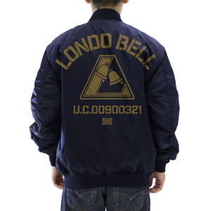 Mobile Suit Gundam Unicorn: Londo Bell MA-1 Jacket Navy (M Size)_