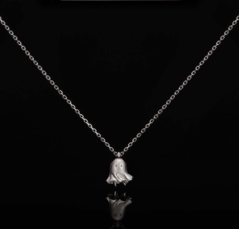 NieR Reincarnation Mama Silver Necklace image 1