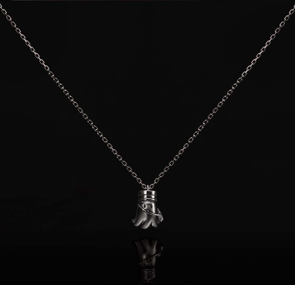 NieR Reincarnation Transporter Silver Necklace