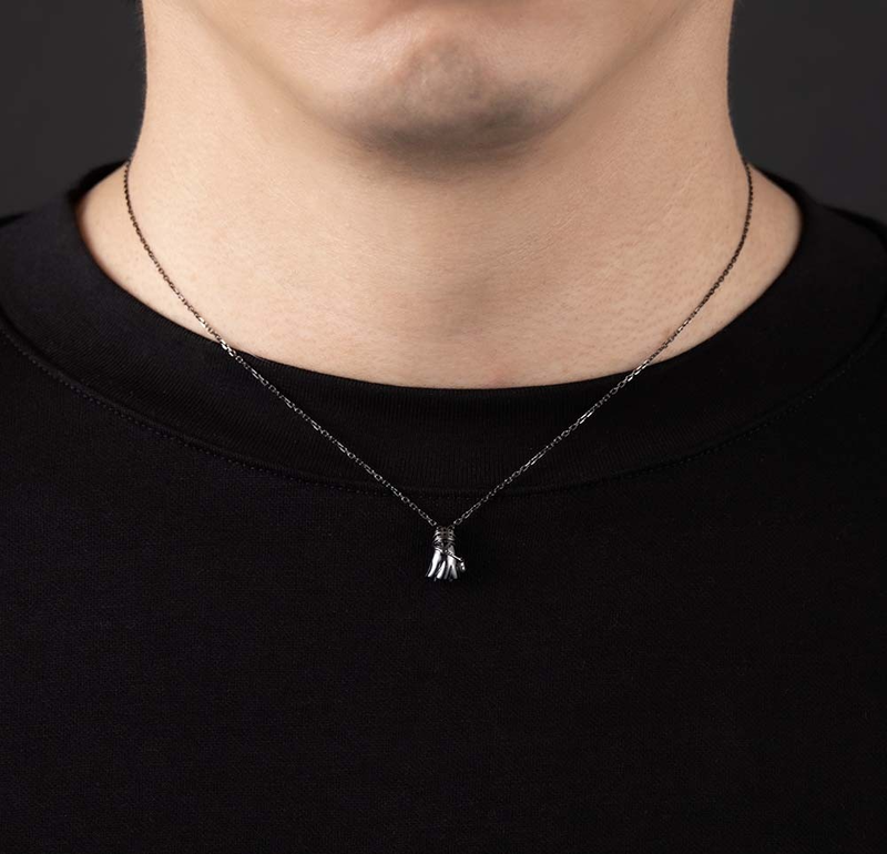 NieR Reincarnation Transporter Silver Necklace image 4